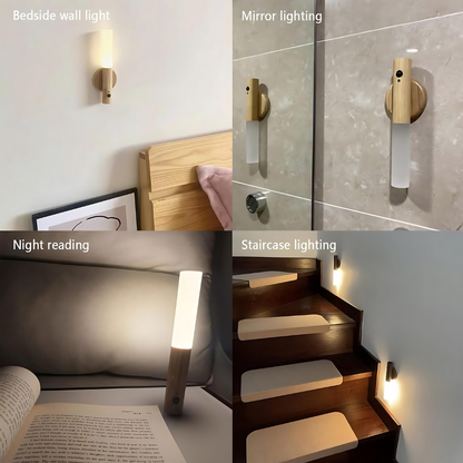 LED Wall Light Motion Sensor Rechargeable Night Light