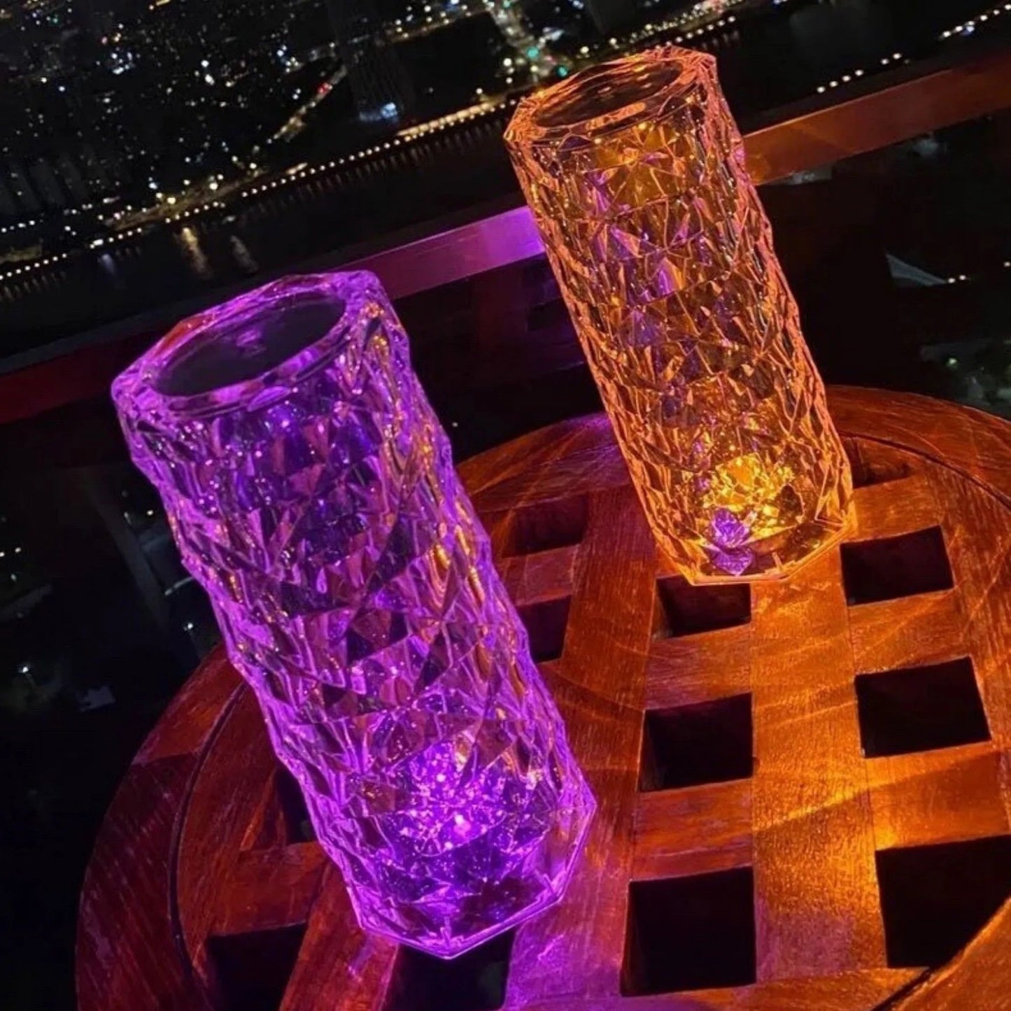 Modern Crystal Touch Lamp Dimmable Table Light