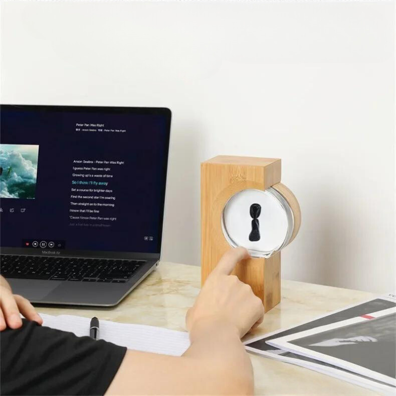 Ferrofluid Speaker Sound Visualizer - Dancing Display Lamp