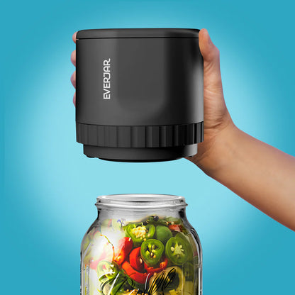 Mason Jar Vacuum Sealer Kit, Automatic Suction Machine