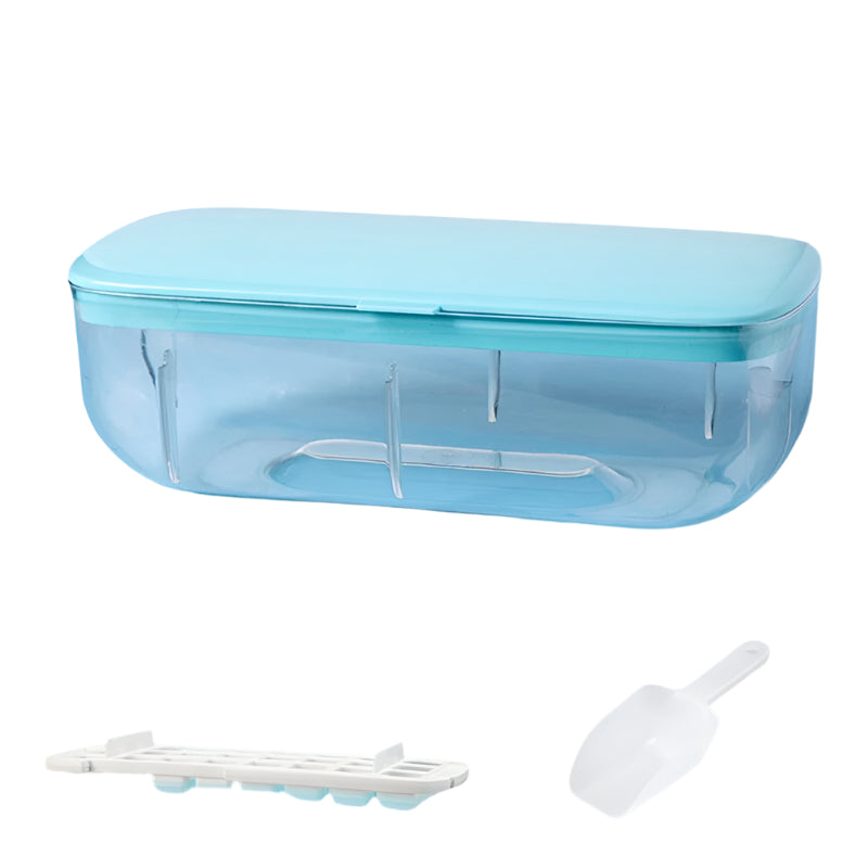 Silicone Ice Cube Mold and Storage Box