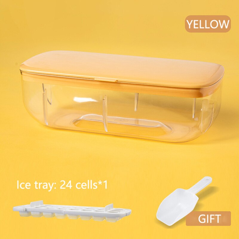 Silicone Ice Cube Mold and Storage Box